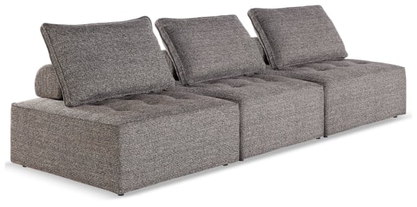 Bree Zee - Brown - 3-Piece Outdoor Modular Seating