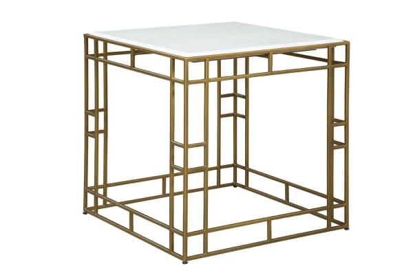 Cubes - Side Table - Gold