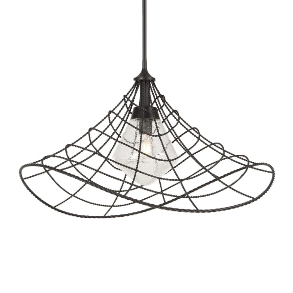 Whirlwind - 1 Light Indoor-Outdoor Pendant - Dark Bronze