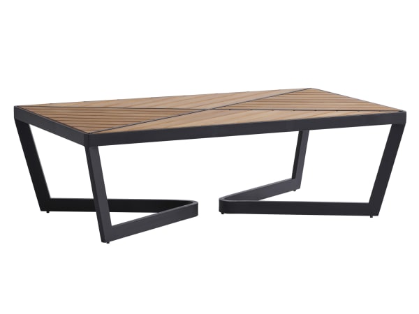South Beach - Rectangular Cocktail Table - Dark Gray