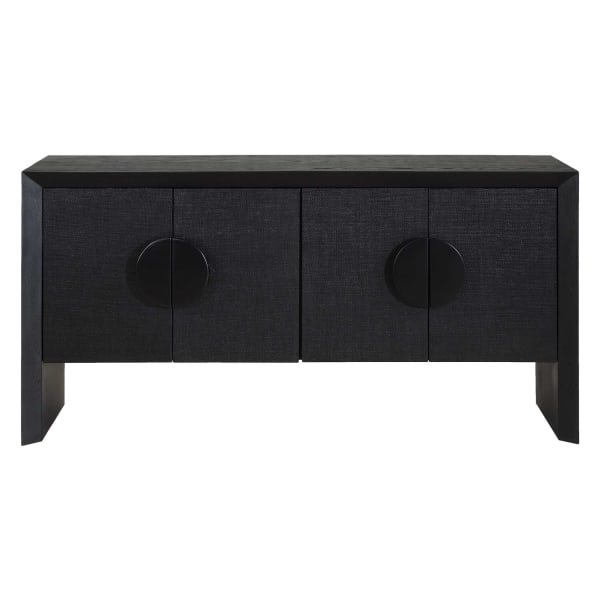 Williams - 4 Door Cabinet - Black