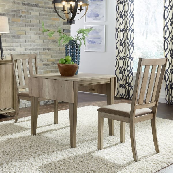 Sun Valley - 3 Piece Drop Leaf Set - Light Brown