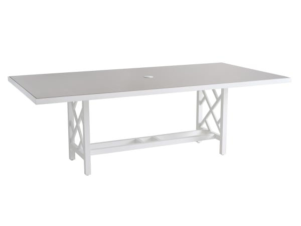 Island Classic - Rectangular Dining Table - White