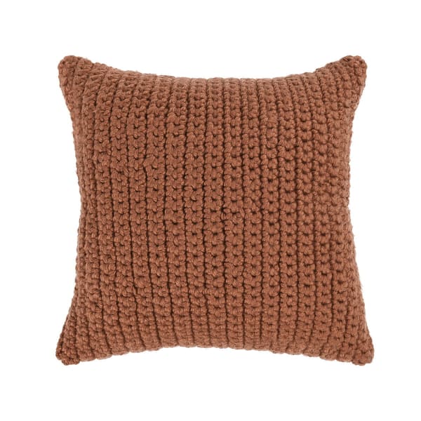 Performance Prism - 22" x 22" Pillow - Rust/Orange