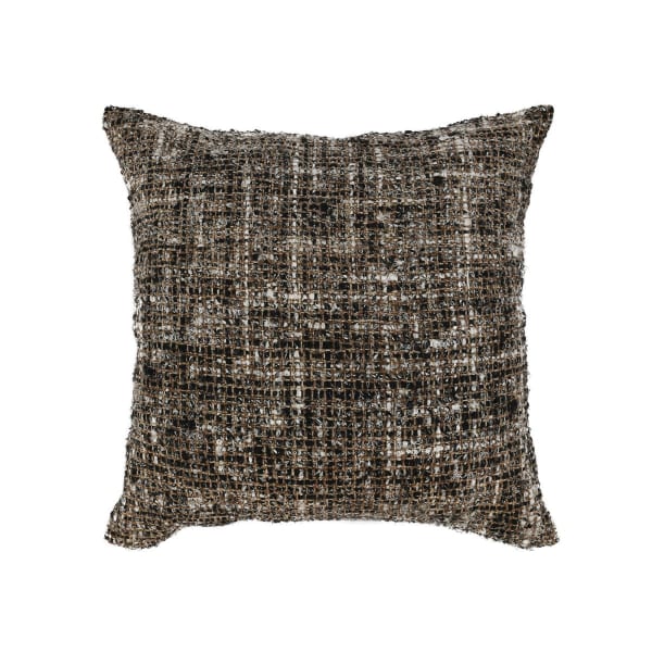 Heritage Craft - 24" x 24" HC Porter Pillow - Black/Ivory
