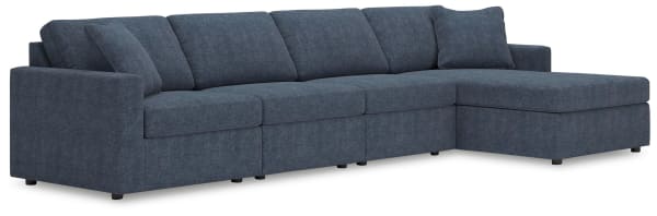 Modmax - 4-Piece Sectional With Raf Corner Chaise - Ink