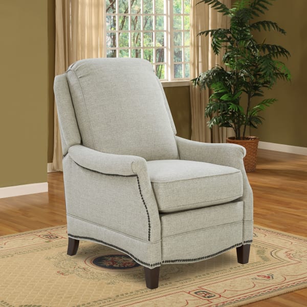 Ashebrooke - Push Thru The Arm Recliner - Gray