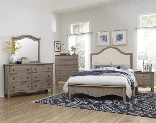 Casual Retreat - King Upholstered Bed