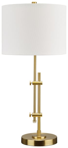 Baronvale - Brass Finish - Metal Table Lamp 