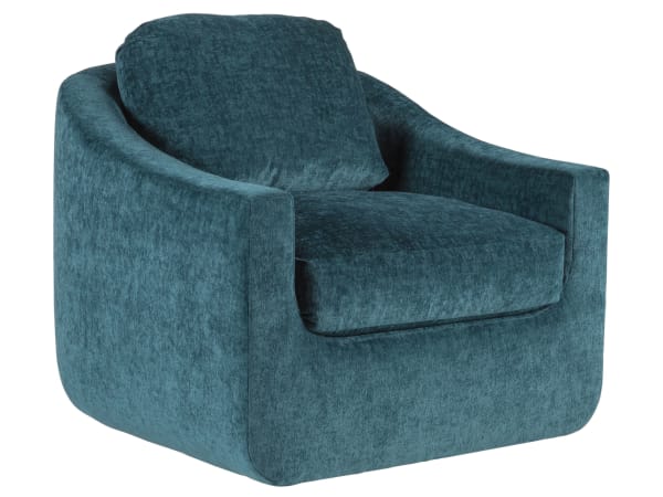 Artistica Upholstery - Liz Swivel Chair - Blue