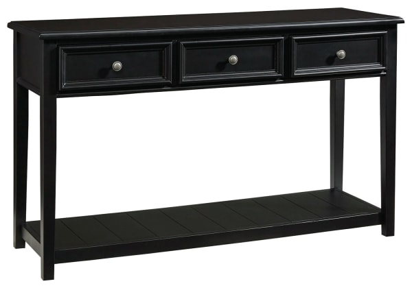 Beckincreek - Black - Sofa Table