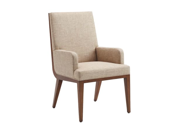 Kitano - Marino Upholstered Arm Chair - Beige
