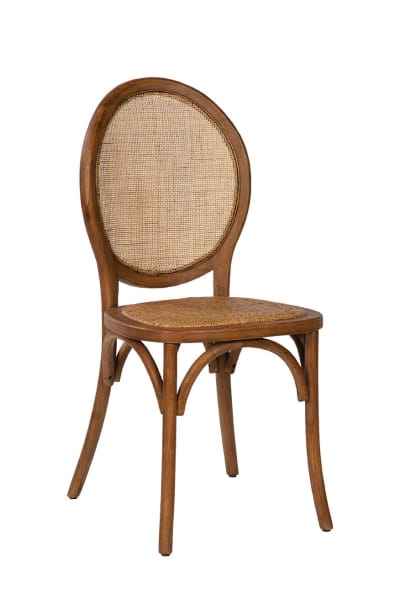 Tansey - Side Chair - Brown