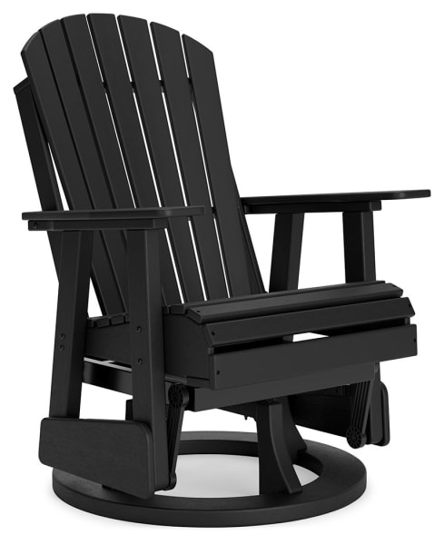 Hyland Wave - Black - Swivel Glider Chair