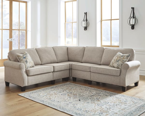 Alessio - Beige - Sofa 5 Pc Sectional