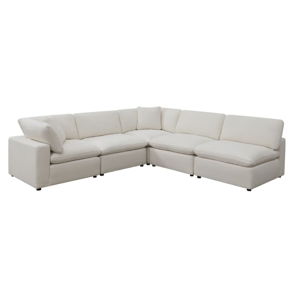 Cloud 9 - 5 Piece Sectional Sofa - Beige