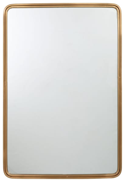 Brocky - Gold Finish - Accent Mirror - Rectangle