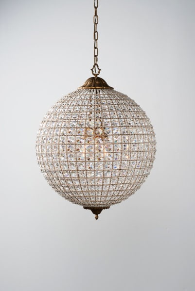 Cimberleigh - Chandelier Large - Crystal/Brass