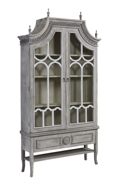 Reims Cathedral - Arched Cabinet - Gray