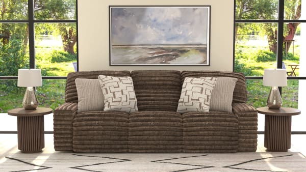 Lynx - Power Reclining Sofa With Zero Gravity - Mocha
