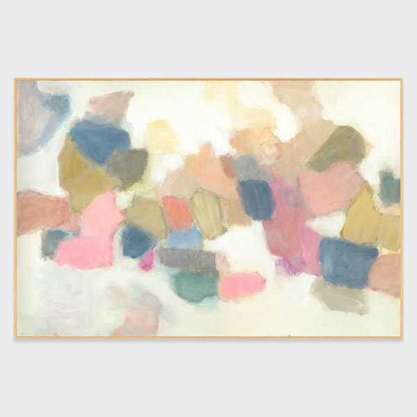 Soften - Painting Art 72' x 48' By Buddy Whitlock - Multi