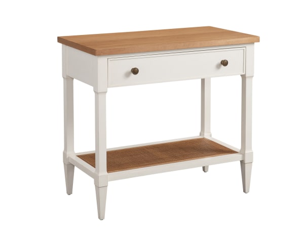 Laguna - Aster Open Nightstand - White