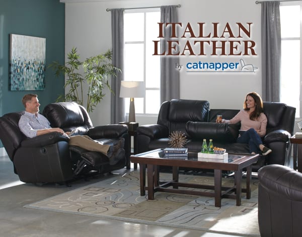Transformer II - Power Ultimate Sofa With 3 Recliners & Amp / Drop Down Table - Chocolate