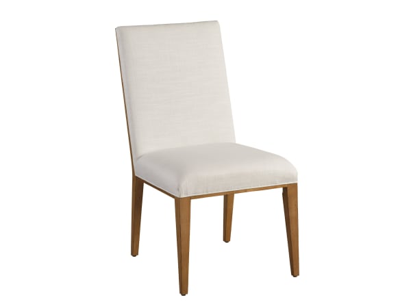 Laguna - Mosaic Upholstered Side Chair - White
