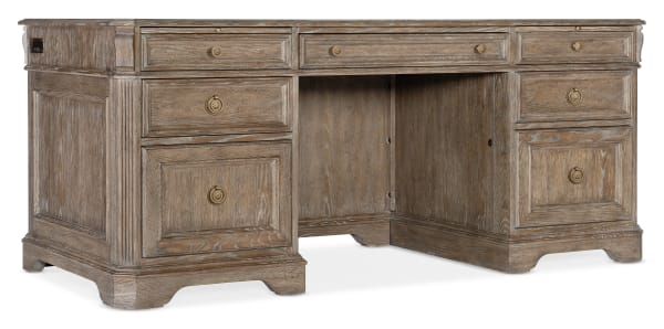 Sutter - Executive Desk - Light Brown