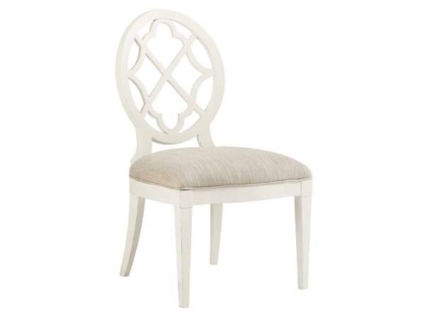 Ivory Key - Mill Creek Side Chair - White
