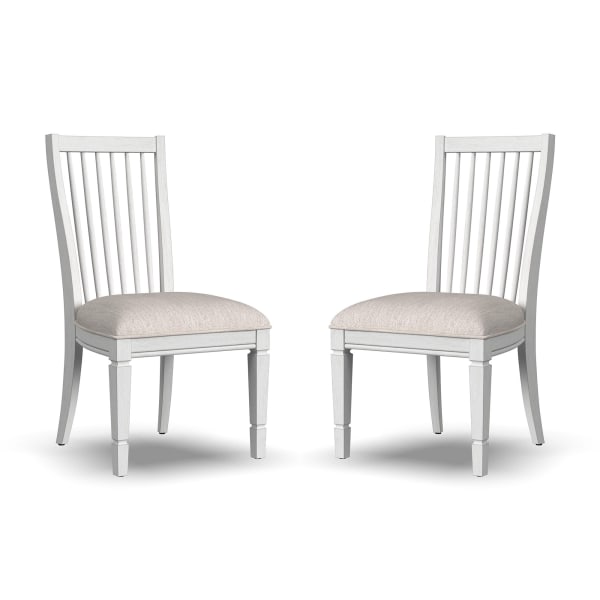 Melody - Upholstered Dining Chair (Set of 2) - White