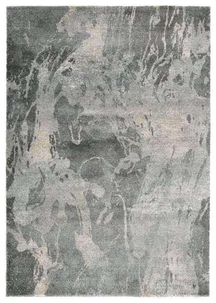Larobin - Charcoal/beige/gray - Medium Rug