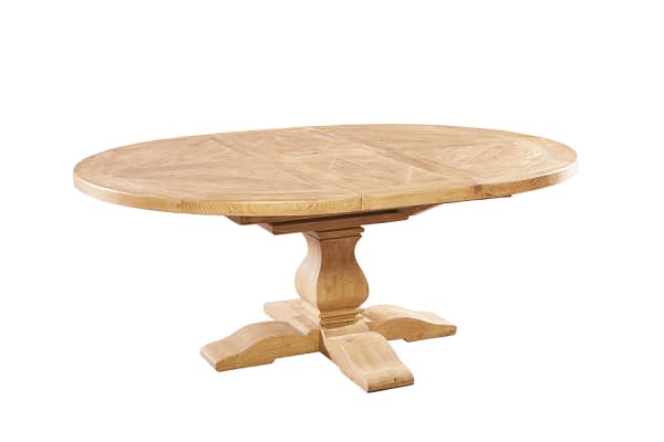 Manor House - Extension Round Table - Light Brown