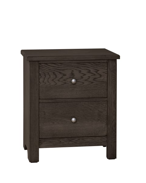 Fundamentals - 2 Drawer Nightstand - Java