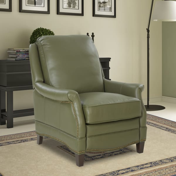 Ashebrooke - Push Thru The Arm Recliner - Chive