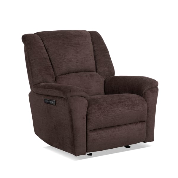 Plush - Power Gliding Recliner With Power Headrest & Lumbar - Buffalo