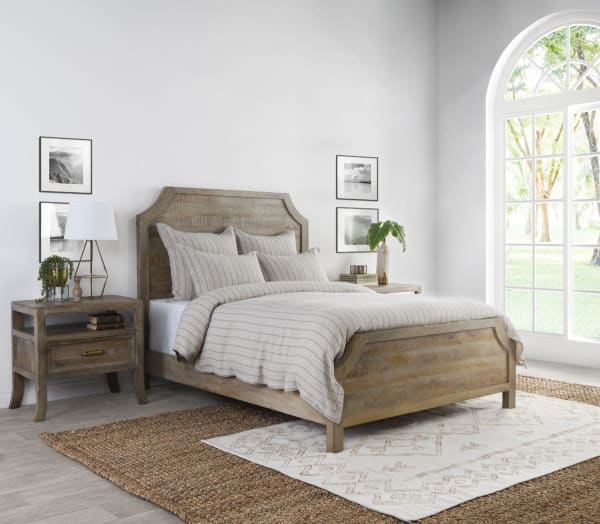 Monaco - 3 Piece King Duvet Set - Natural