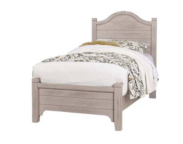 Bungalow - Twin Arched Bed - Dover Grey Two Tone