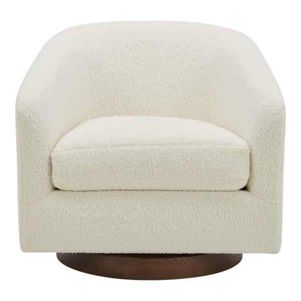 Oscy - Swivel Chair - White
