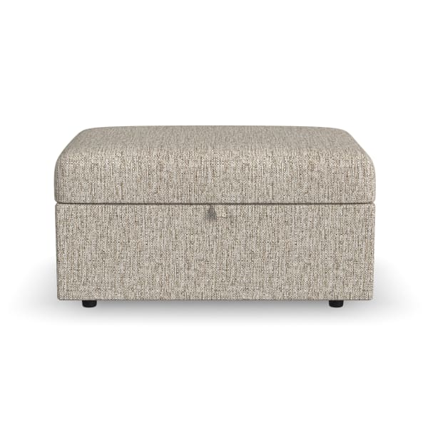 Sky - Storage Ottoman - Light Gray