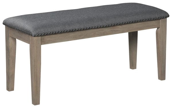 Aldwin - Dark Gray - Upholstered Bench