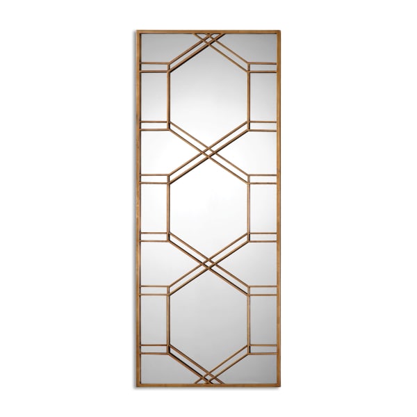 Kennis - Leaf Leaner Mirror - Gold