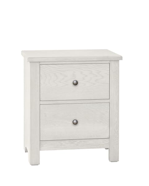 Fundamentals - 2 Drawer Nightstand - White