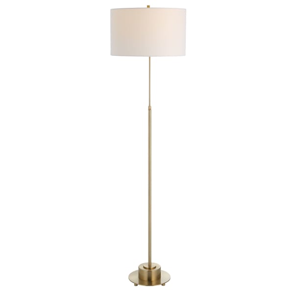 Prominence - Brass Floor Lamp