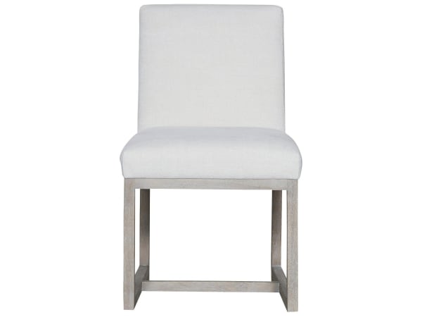 Modern - Carter Side Chair (Set of 2) - White / Flint