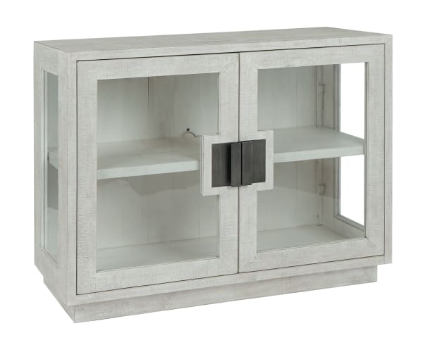 Larson - Reclaimed Pine 2 Door Cabinet - Gray Wash
