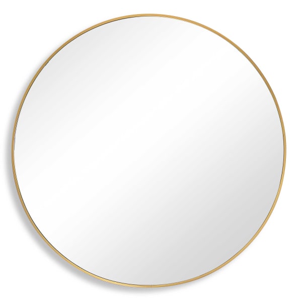 Plain Mirror - Brushed Gold