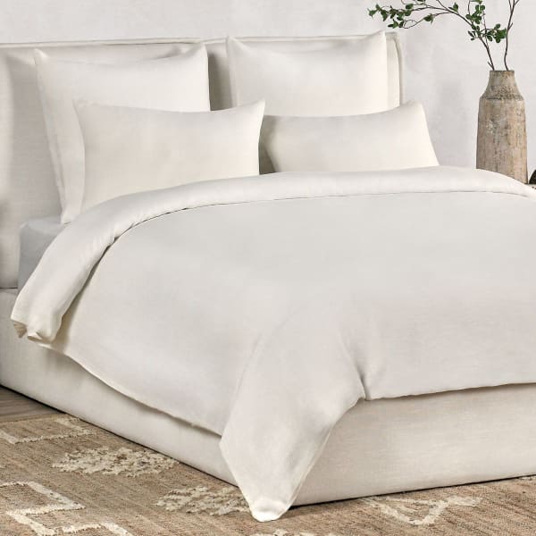Paloma - King Hemp Duvet - Ivory