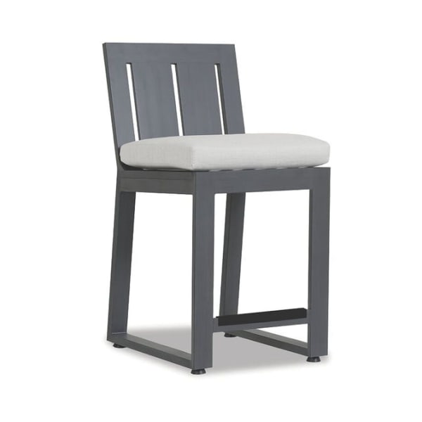 Redondo - Barstool, No Welt - Cast Silver / Dark Gray