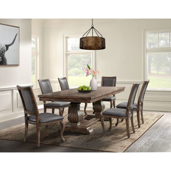 Gramercy - 7 Piece Dining Set-Table And Six Chairs